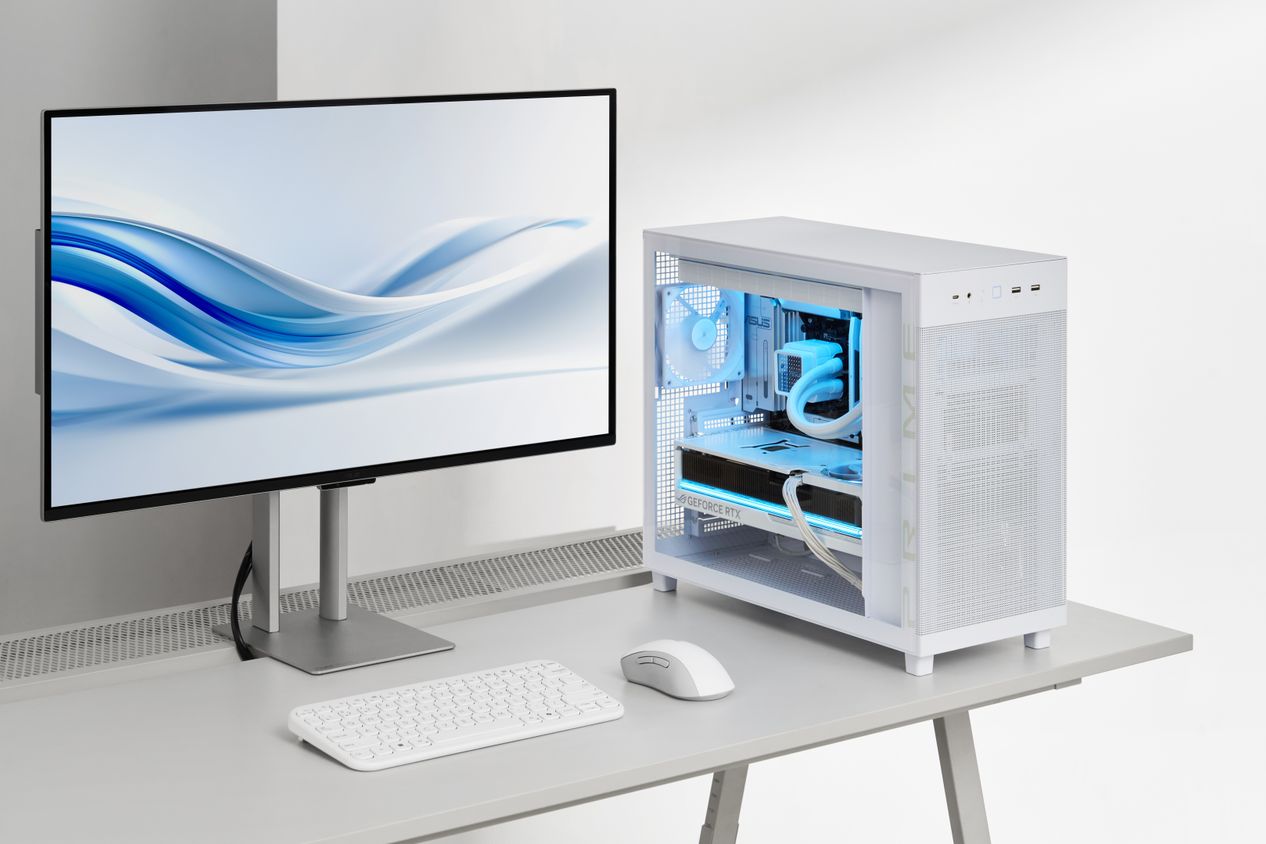 ASUS Prime AP303 White_Tempered Glass Panel